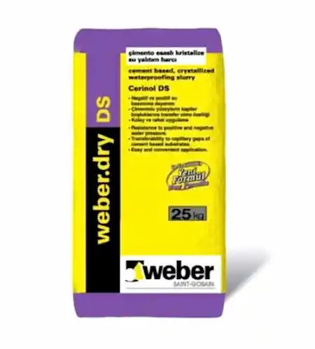 Weber DRY DS Kristalize Su Yalıtım Harcı