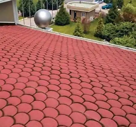 Bakır Shingle, Desenli Membran - Quick Shingle