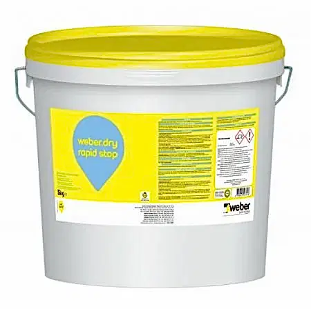 Su Tıkama Harcı, Ani Tıkaç Su Kesici - Weber Dry Rapid Stop